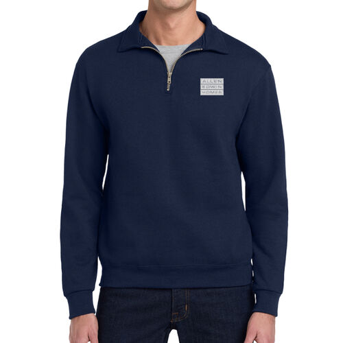 Jerzees® Super Sweats® NuBlend® 1/4-Zip Sweatshirt with Cadet Collar Thumbnail